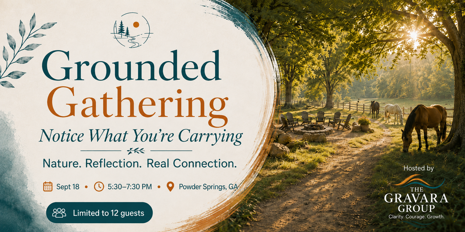 Grounded Gathering: Notice What You Are Carrying