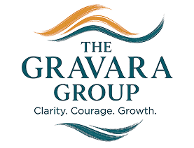 The Gravara Group logo with tagline.